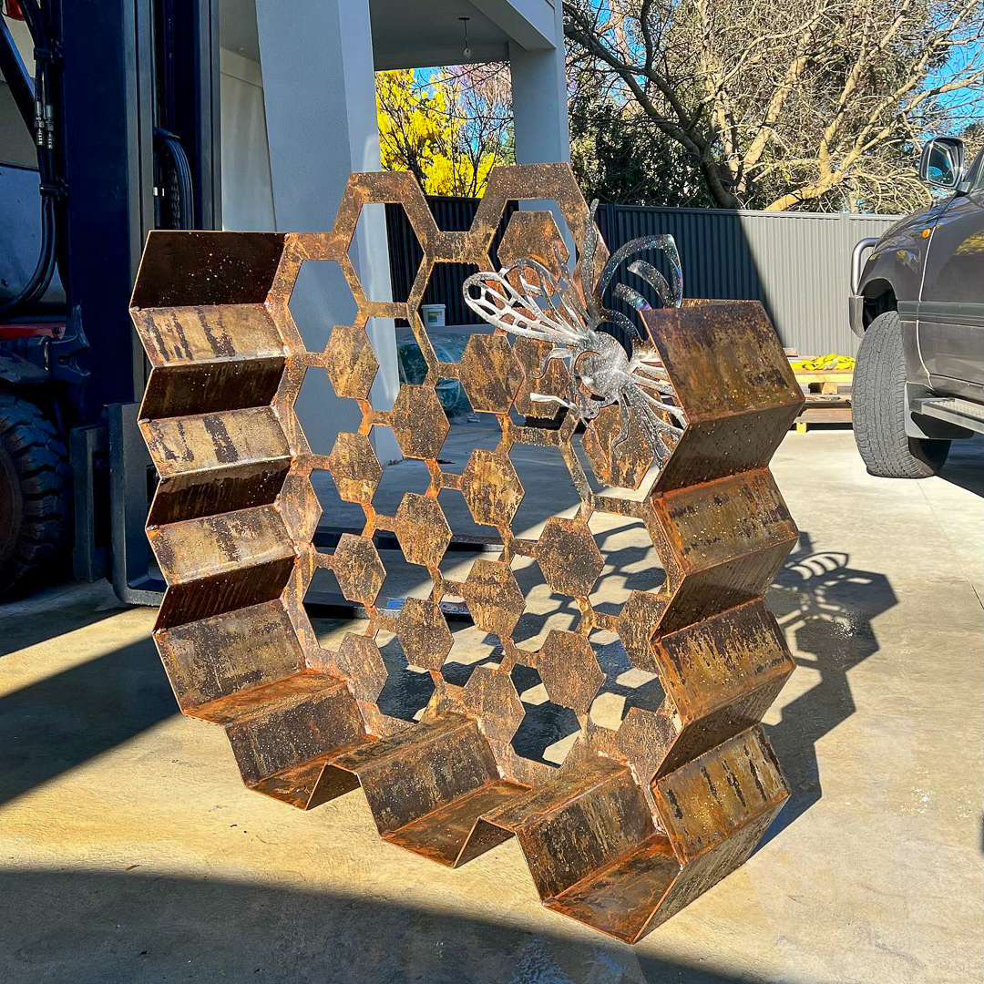 Honeycomb Wood Storage
